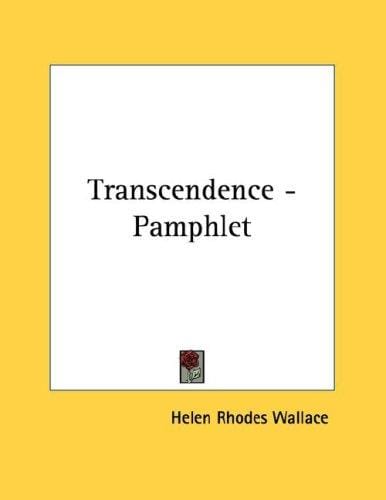 Transcendence - Pamphlet