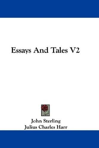Essays And Tales V2
