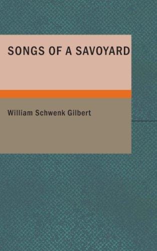 Songs of a Savoyard