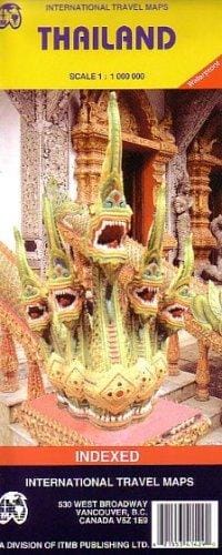Thailand, Scale 1:1 000 000: Indexed (Travel Reference Map)