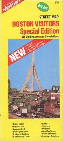 Boston, Ma Visitor's Map & Guide