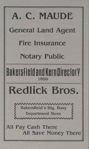 Bakersfield and Kern City Directory