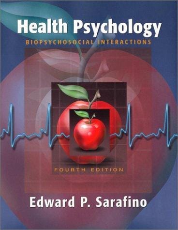 Health psychology: biopsychosocial interactions