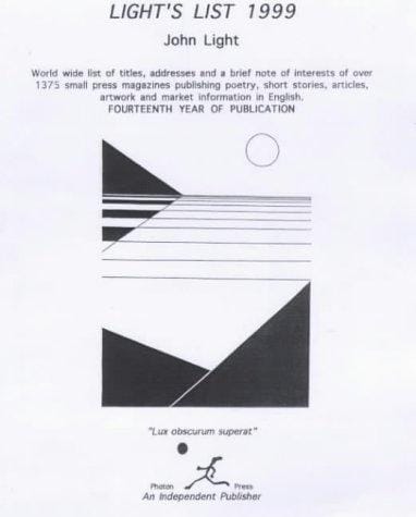 Light's List of Literary Magazines: 1999