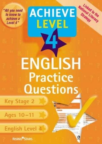 Achieve Level 4 English Practice Questions (Achieve)