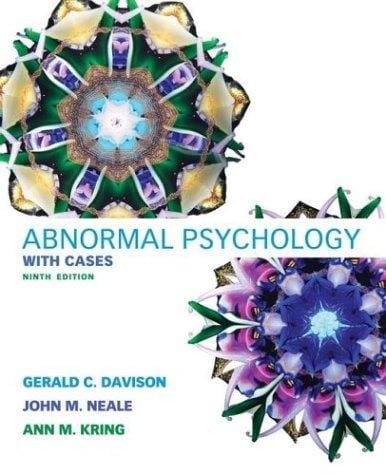Abnormal psychology: with cases