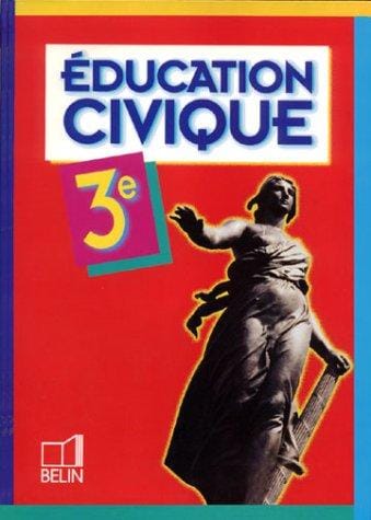 Education civique 3e (livre de l'élève)