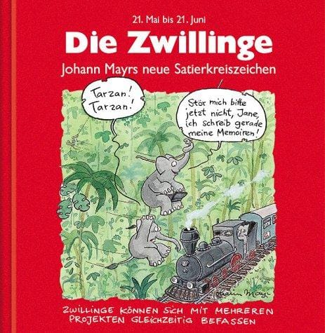 Die Zwillinge. Rote Ausgabe. 21. Mai bis 21. Juni.