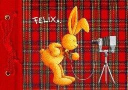 Felix Fotospaß. Blau.