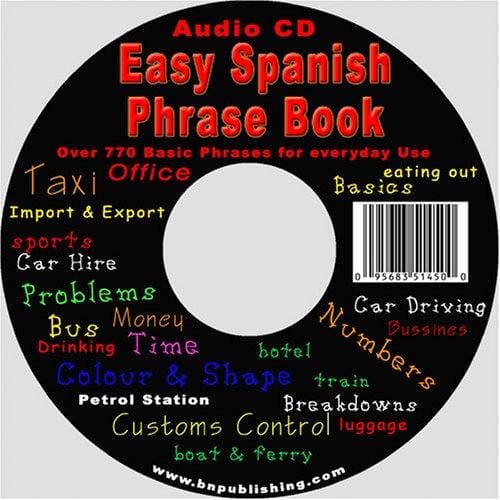 Easy Spanish Phrase Book: Over 770 Basic Phrases for Everyday Use