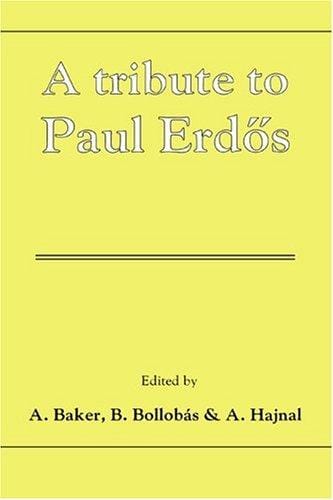 A Tribute to Paul Erdős