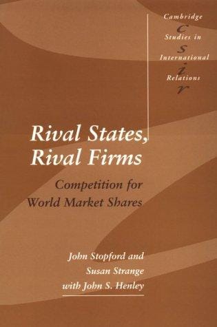 Rival states, rival firms: competition for world market shares
