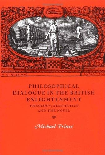 Philosophical dialogue in the British Enlightenment: theology, aesthetics, and the novel
