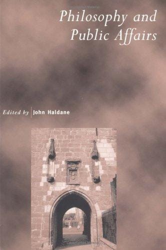 Philosophy and Public Affairs (Royal Institute of Philosophy Supplements)