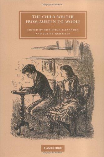 The child writer from Austen to Woolf
