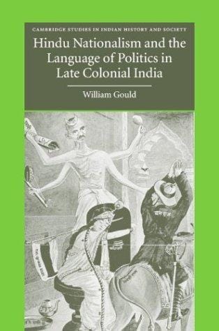Hindu nationalism and the language of politics in late colonial India