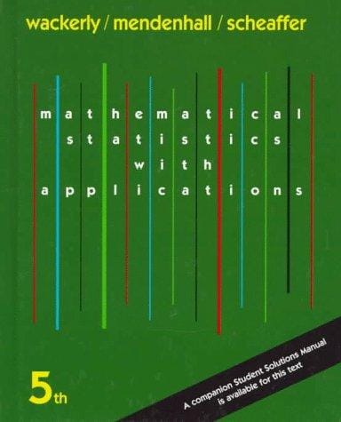 Mathematical statistics with applications