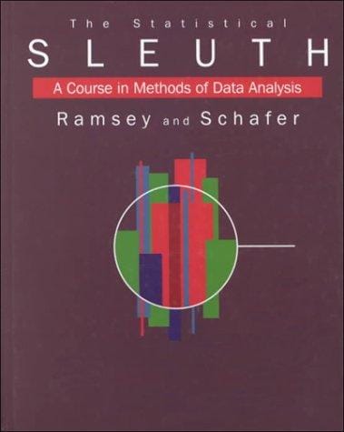 statistical sleuth: a course in methods of data analysis