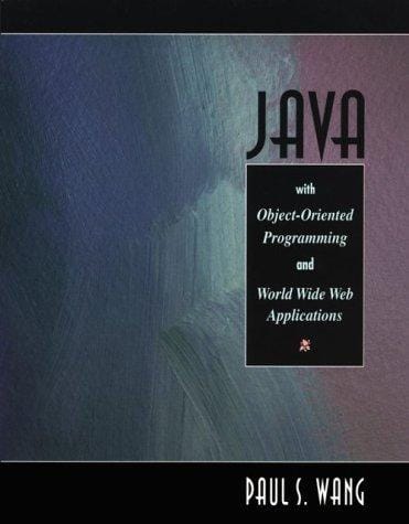 Java(tm) with Object-Oriented Programming