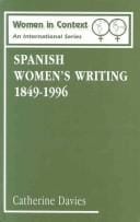 Spanish women's writing, 1849-1996