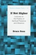 If not higher: lectures on the poetics of spiritual presence and absence