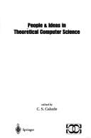 People & ideas in theoretical computer science