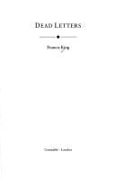 Ash on an Old Man's Sleeve