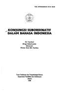 Konjungsi subordinatif dalam bahasa Indonesia