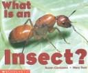 What is an insect?