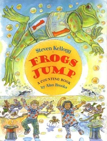 Frogs jump ; a counting book