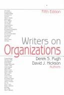 Writers on organizations