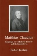 Matthias Claudius: language as "infamous funnel" and its imperatives