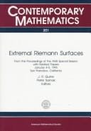 Extremal Riemann surfaces