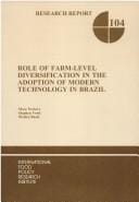 Role of farm-level diversification in the adoption of modern technology in Brazil