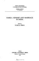 Family, kinship, and marriage in India