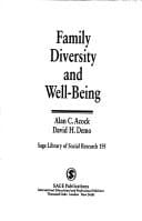 Family diversity and well-being