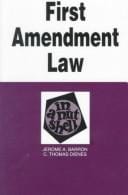 First Amendment law in a nutshell