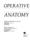 Operative anatomy