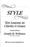 Style: ten lessons in clarity & grace