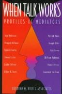 When talk works: profiles of mediators