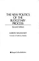 new politics of the budgetary process