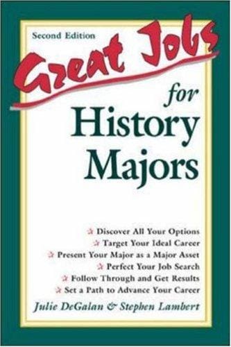 Great jobs for history majors