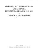 Sephardi entrepreneurs in Eretz Israel: the Amzalak family, 1816-1918