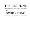 The discipline: new and selected poems, 1980-1992