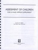 Assessment of children: WISC-III and WPPSI-R supplement