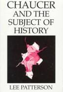 Chaucer and the subject of history