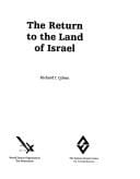 The return to the land of Israel