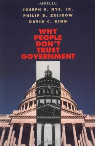 Why people don't trust government