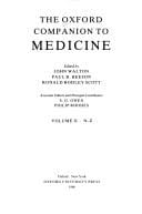 The Oxford companion to medicine