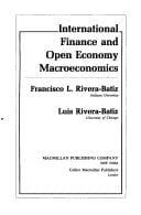 International finance and open economy macroeconomics